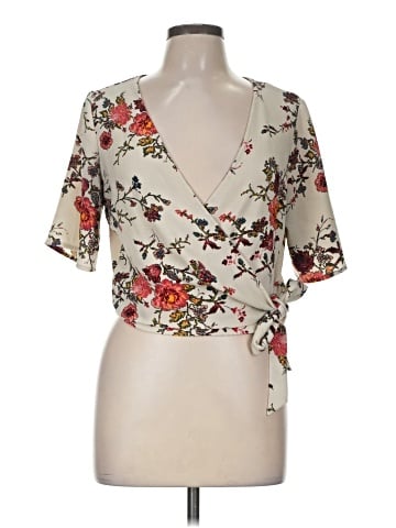 Xhilaration Short Sleeve Blouse (view 1)