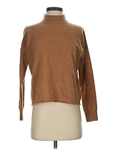 Madewell Cashmere Mockneck Sweater (view 1)