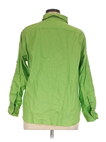 Jones New York Signature 3/4 Sleeve Button-Down Shirt (view 2)