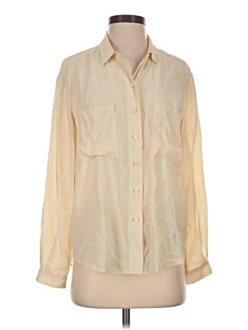 Levi's Long Sleeve Silk Top (view 1)