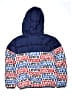 Levi's 100% Polyester Hearts Blue Windbreaker Size 12 - 13 - photo 2