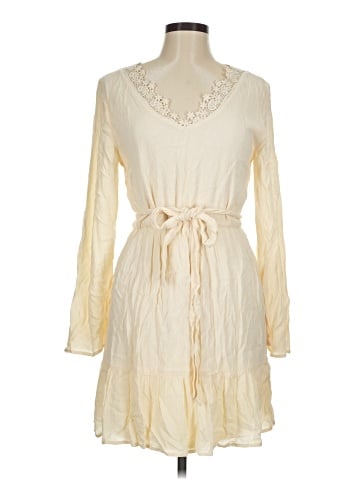 Buttons Casual Dress (view 1)