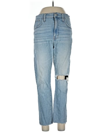 Madewell The Perfect Vintage Jean in Coney Wash: Destroyed Edition (view 1)
