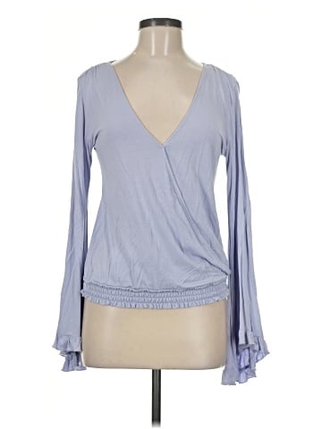 American Eagle Outfitters Long Sleeve Blouse (view 1)