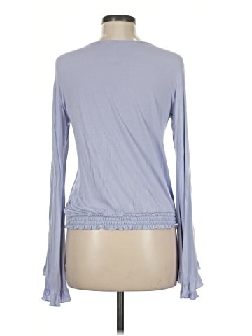 American Eagle Outfitters Long Sleeve Blouse (view 2)