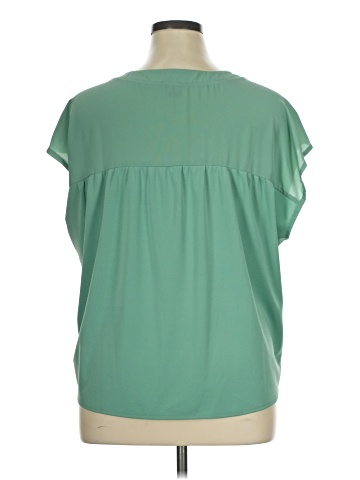 Ann Taylor Factory Short Sleeve Blouse (view 2)