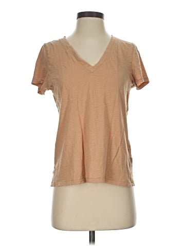 Madewell Whisper Cotton V-Neck Tee (view 1)
