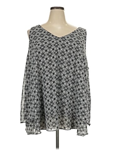 Lane Bryant Outlet Sleeveless Blouse (view 1)