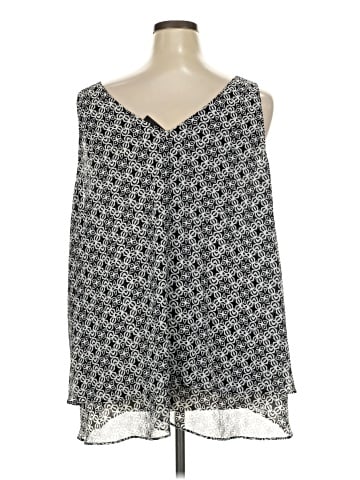 Lane Bryant Outlet Sleeveless Blouse (view 2)