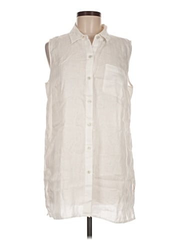 Coldwater Creek Sleeveless Button-Down Shirt (view 1)