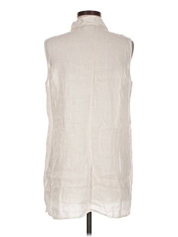 Coldwater Creek Sleeveless Button-Down Shirt (view 2)