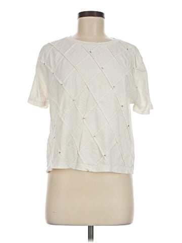 J.Crew Factory Store Short Sleeve Blouse (view 1)
