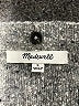 Madewell Metallic Gray Wool Pullover Sweater Size S - photo 7