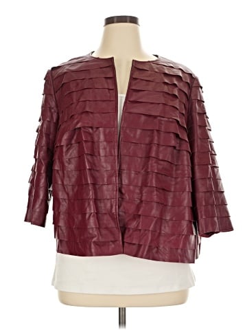 Lafayette 148 New York Leather Jacket (view 1)