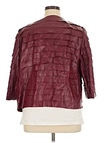 Lafayette 148 New York Leather Jacket (view 2)