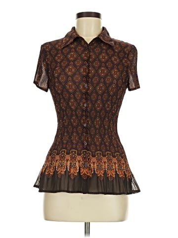 Apt. 9 Short Sleeve Blouse (view 1)