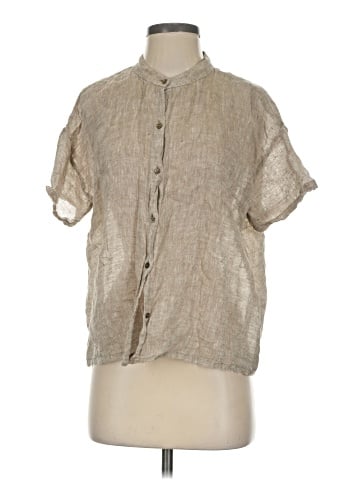 Eileen Fisher Short Sleeve Blouse (view 1)