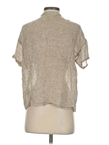 Eileen Fisher Short Sleeve Blouse (view 2)