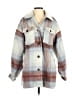 Forever 21 Plaid Blue Coat Size S - photo 1