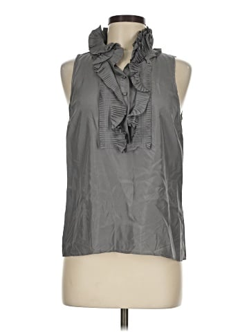 J.Crew Factory Store Sleeveless Silk Top (view 1)