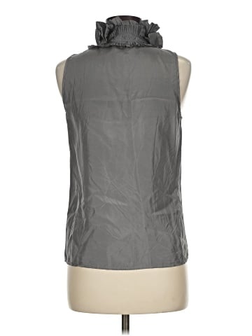 J.Crew Factory Store Sleeveless Silk Top (view 2)