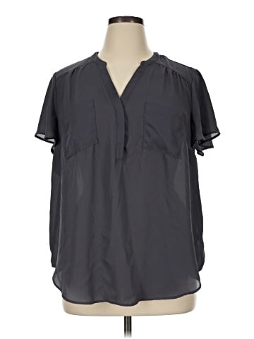 Torrid Short Sleeve Blouse (view 1)