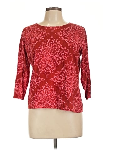 Talbots 3/4 Sleeve T-Shirt (view 1)