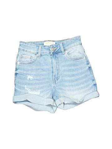 Wax Jean Denim Shorts (view 2)