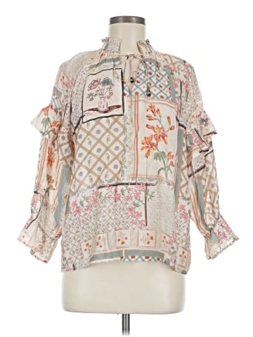 THML 3/4 Sleeve Blouse (view 1)