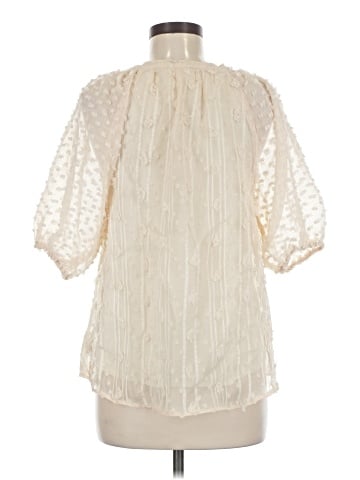 Umgee 3/4 Sleeve Blouse (view 2)