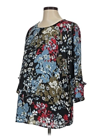 Motherhood 3/4 Sleeve Blouse (view 1)