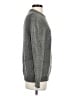 Reiss Solid Gray Pullover Sweater Size S - photo 4
