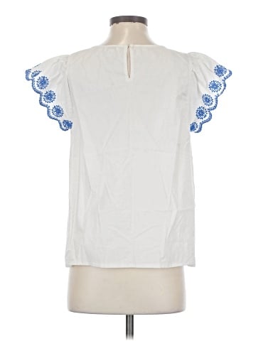 J.Crew Factory Store Short Sleeve Blouse (view 2)