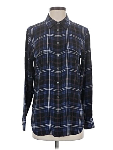 Equipment Long Sleeve Button-Down Shirt (view 1)