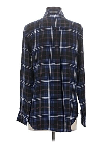 Equipment Long Sleeve Button-Down Shirt (view 2)