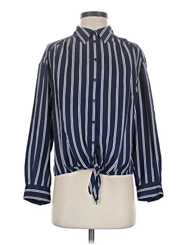 Joie Long Sleeve Silk Top (view 1)