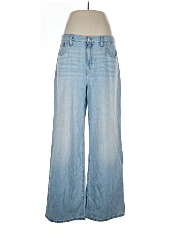 Madewell Superwide-Leg Jeans in Ahern Wash: Airy Denim Edition (view 1)