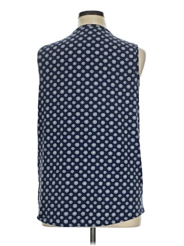 Lands' End Sleeveless Button-Down Shirt (view 2)