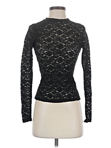 Aqua Long Sleeve Top (view 1)