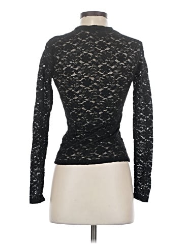 Aqua Long Sleeve Top (view 2)