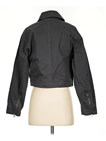 Madewell Cropped Utilitarian Jacket in (Re)generative Chino (view 2)