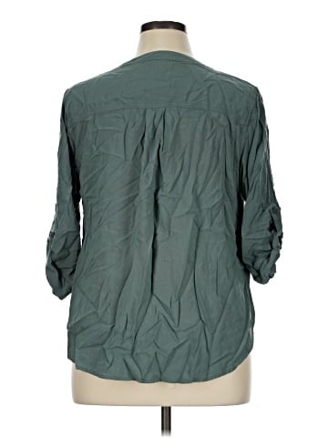 Torrid 3/4 Sleeve Blouse (view 2)