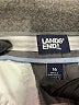 Lands' End Solid Gray Active Pants Size 16 - photo 3
