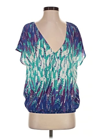 Tart Short Sleeve Silk Top (view 1)
