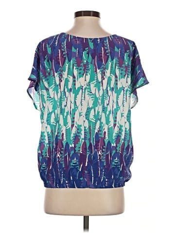 Tart Short Sleeve Silk Top (view 2)