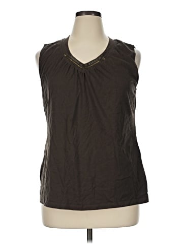 Croft & Barrow Sleeveless Blouse (view 1)