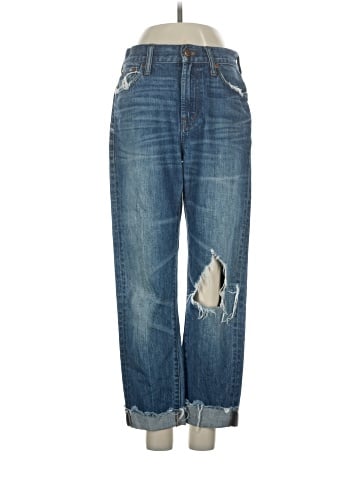 Madewell The Petite Perfect Summer Jean: Destructed Edition (view 1)