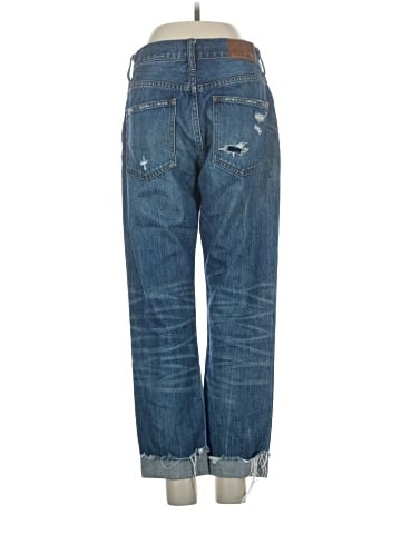 Madewell The Petite Perfect Summer Jean: Destructed Edition (view 2)