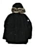 Lands' End 100% Polyester Black Snow Jacket Size 14 - 16 Husky - photo 1
