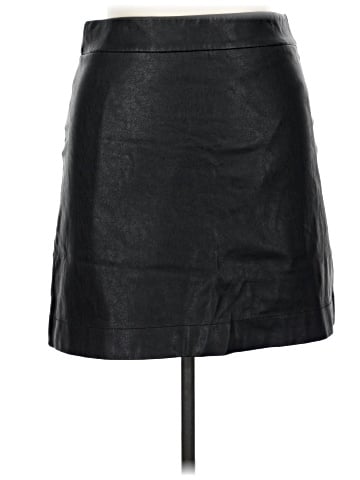 J.Crew Factory Store Faux Leather Skirt (view 1)